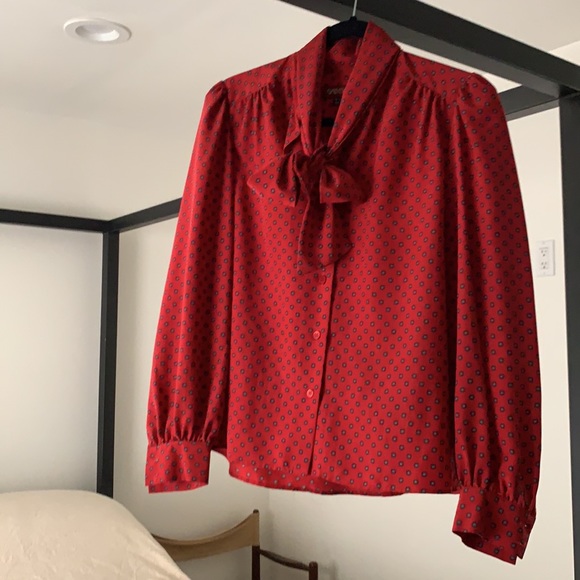 Blouse with Peter pan collar - Picture 2 of 3